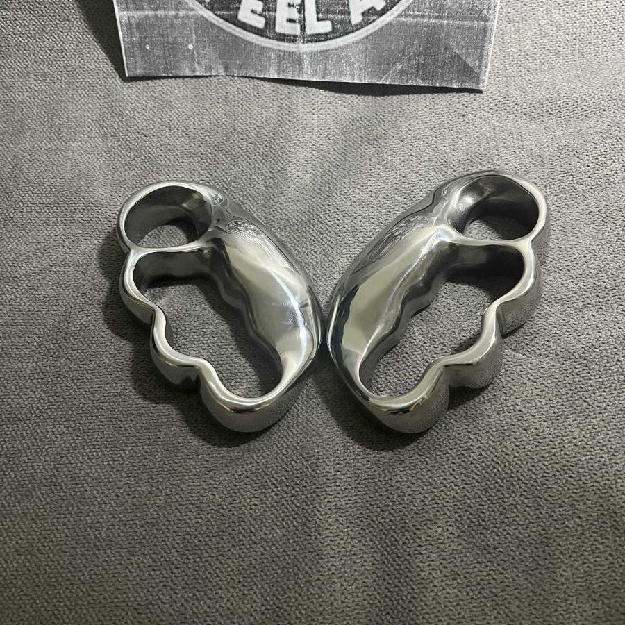 Handmade 304 Stainless Steel Material Brass Knuckles with High-gloss Polishing