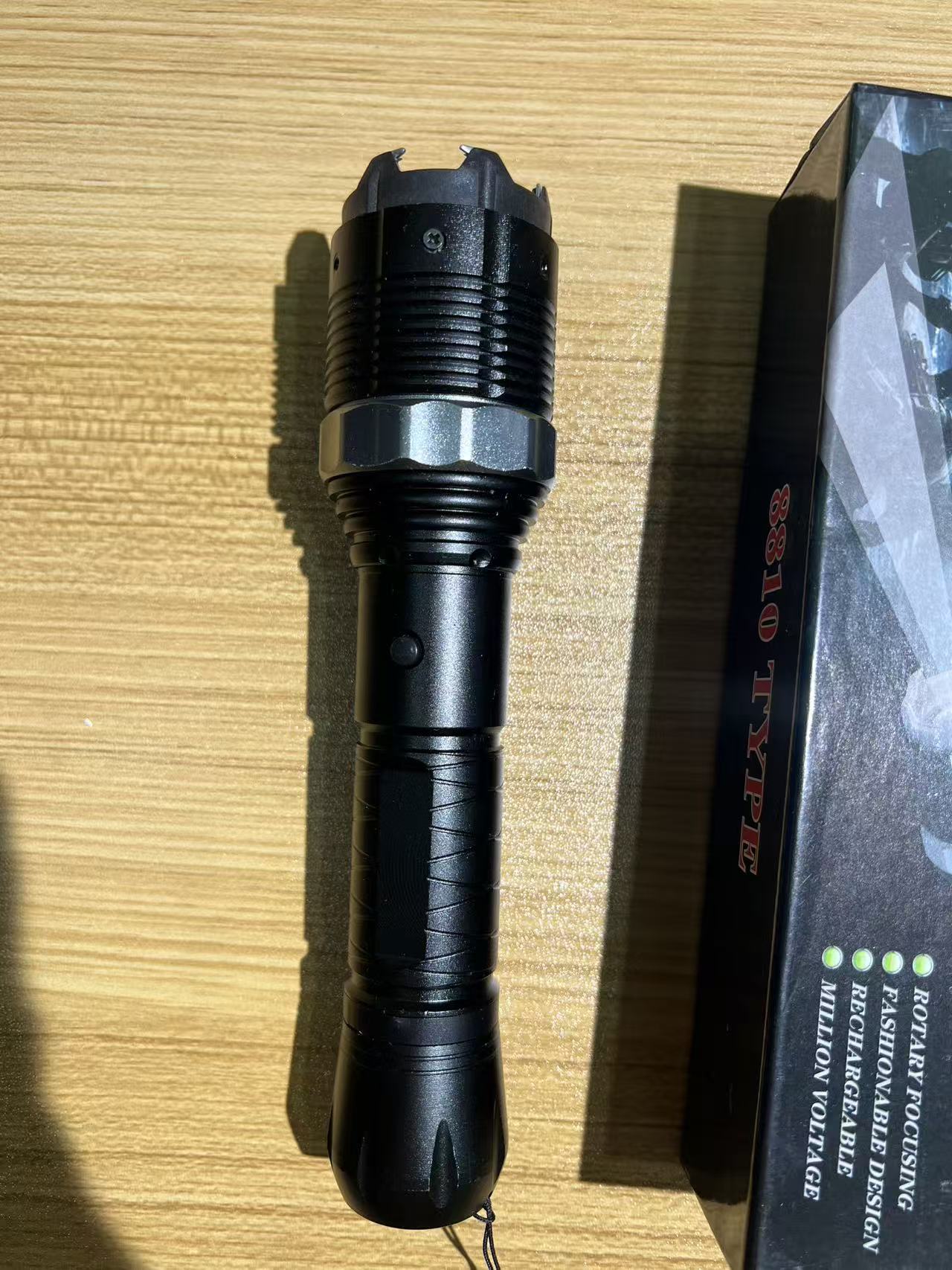 8810 Portable Electric Shock Function Rechargeable With LED Flashlight