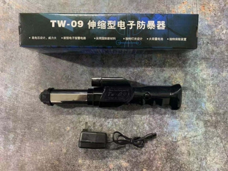 TW-09 Portable Electric Shock Function Rechargeable With LED Flashlight