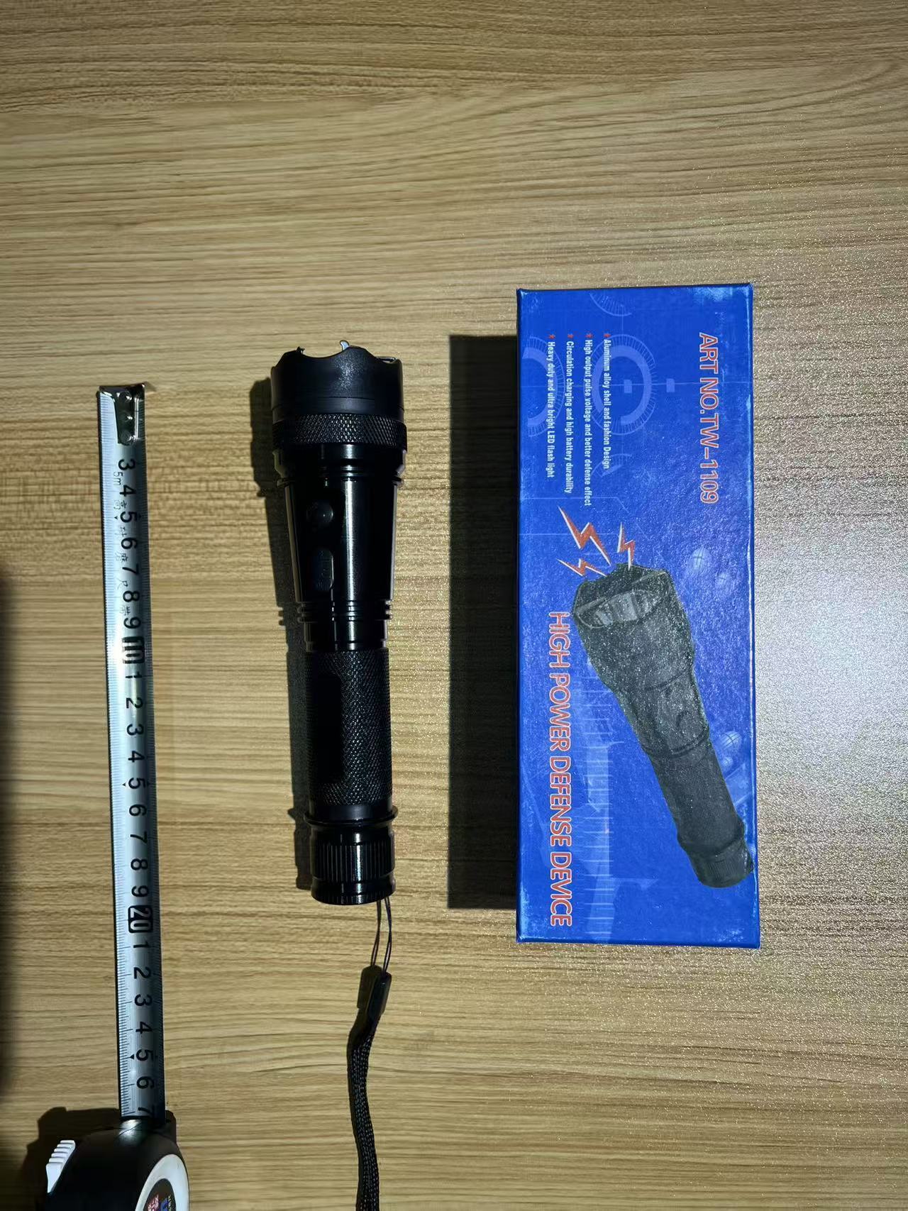 1109 Portable Electric Shock Function Rechargeable With LED Flashlight
