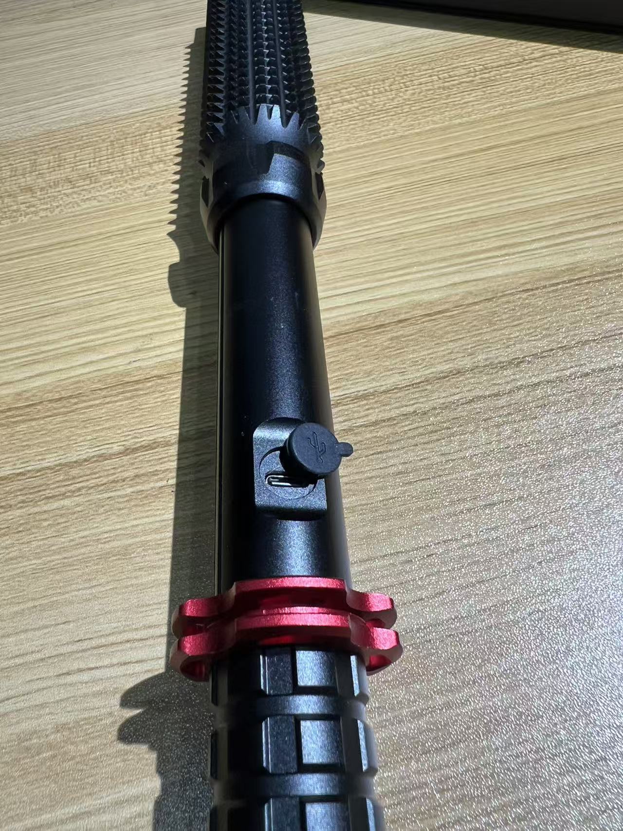 New W-10 Baton Electric Shock Function Rechargeable With LED Flashlight