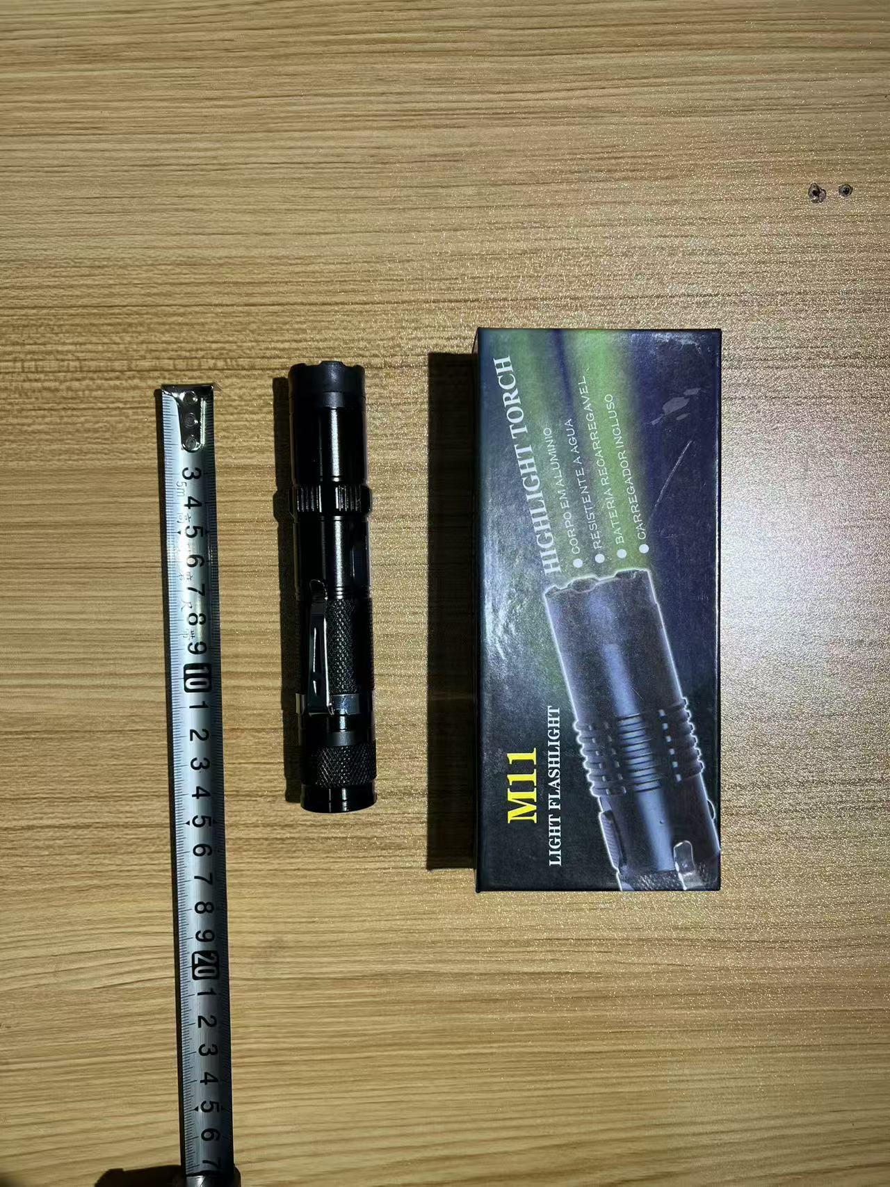 M11 Portable Electric Shock Function Rechargeable With LED Flashlight