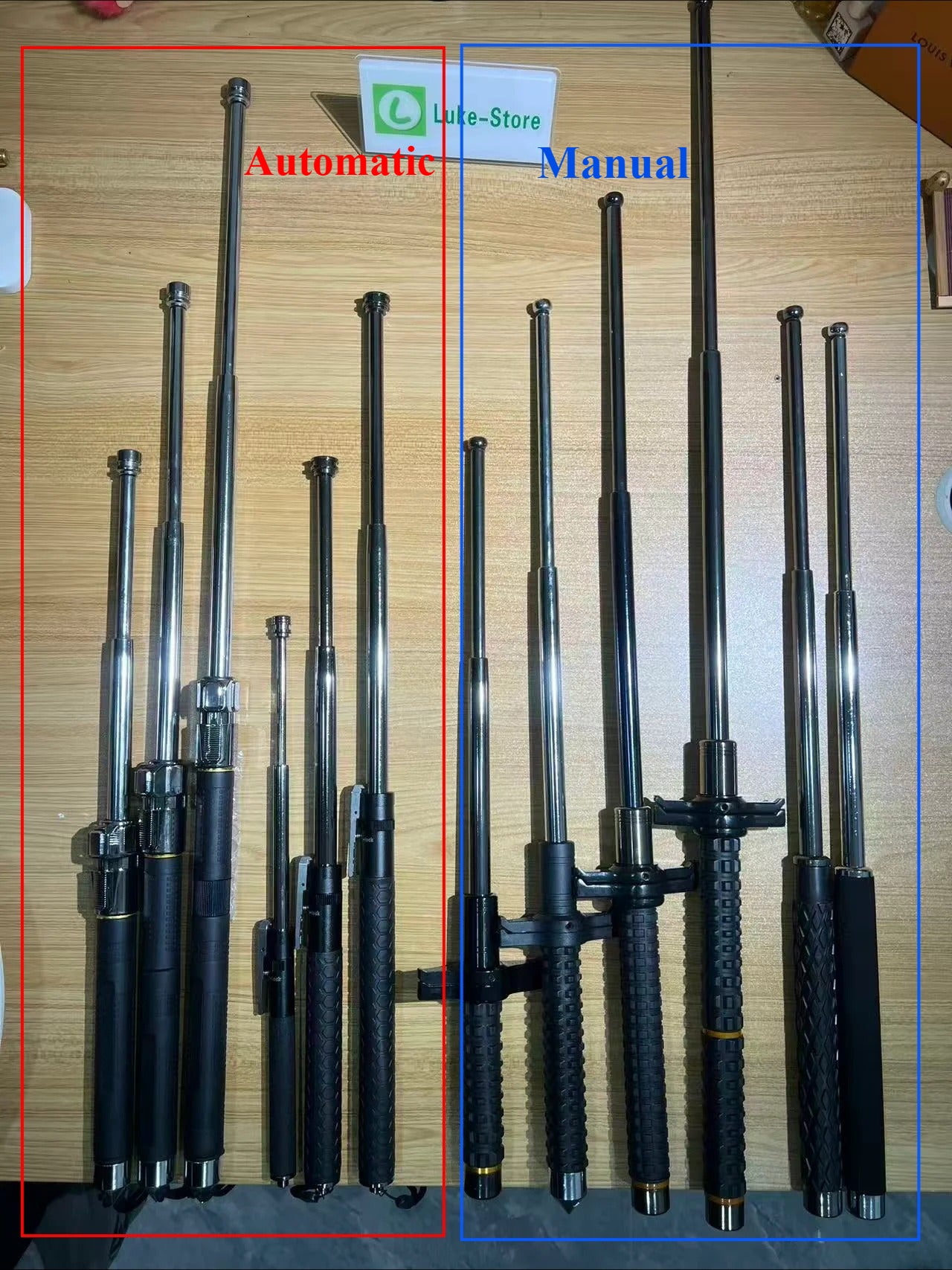 Automatic/Manual telescopic baton