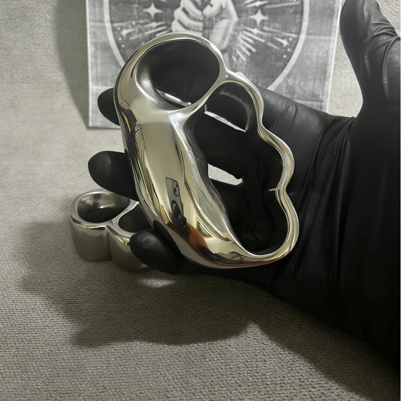 Handmade 304 Stainless Steel Material Brass Knuckles  with High-gloss Polishing