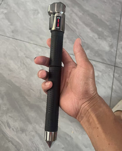 21-32 Inch Automatic Telescopic Baton Portable Expandable Baton Anti-Slip Self Defense Stick for Personal Protection