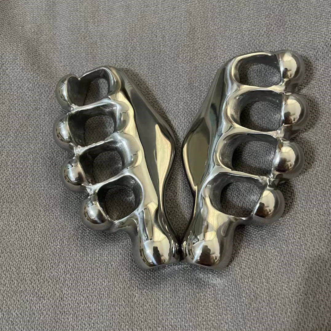 Handmade 304 Stainless Steel Material Brass Knuckles  with High-gloss Polishing