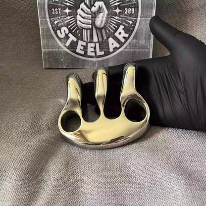 Handmade 304 Stainless Steel Material Brass Knuckles  with High-gloss Polishing