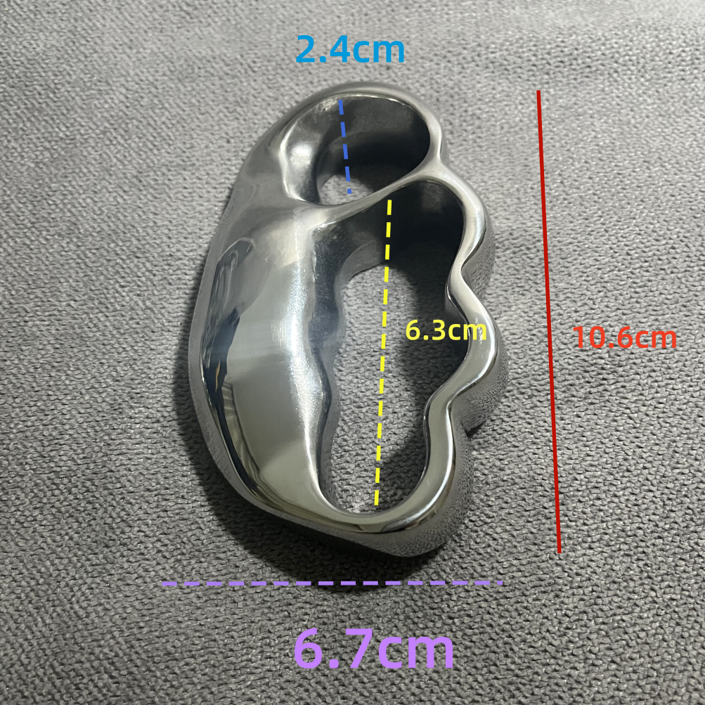 Handmade 304 Stainless Steel Material Brass Knuckles  with High-gloss Polishing