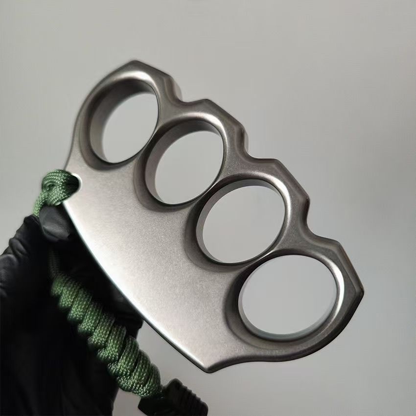 TC21 Titanium Alloy Knuckle Dusters Solid EDC Alloy Knuckle Dusters