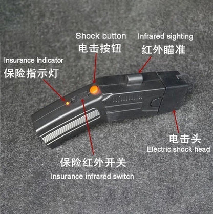 Taser Portable Electric Shock Function Rechargeable With With Aiming Laser