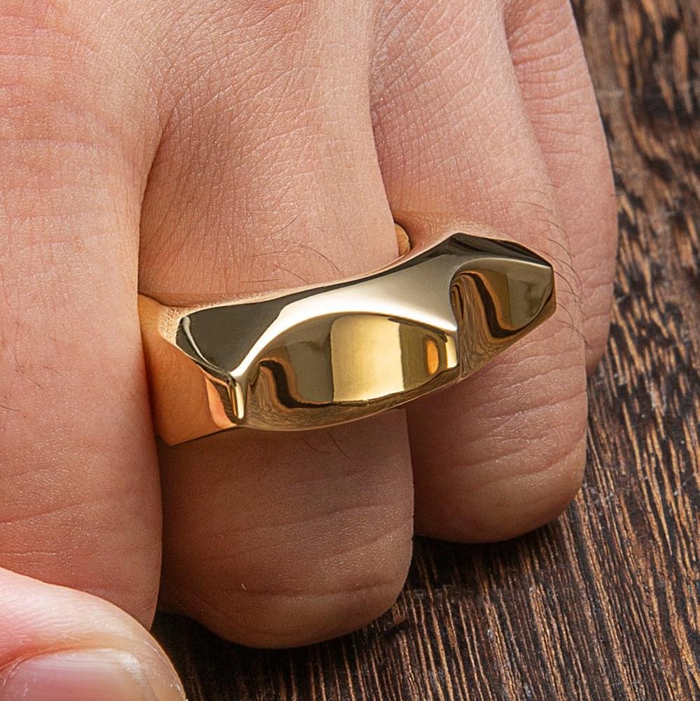 New Brass Knuckle Bottle Opener