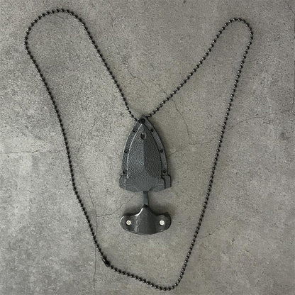 Outdoor Mini EDC Pocket Necklace Tool Knuckle Knife