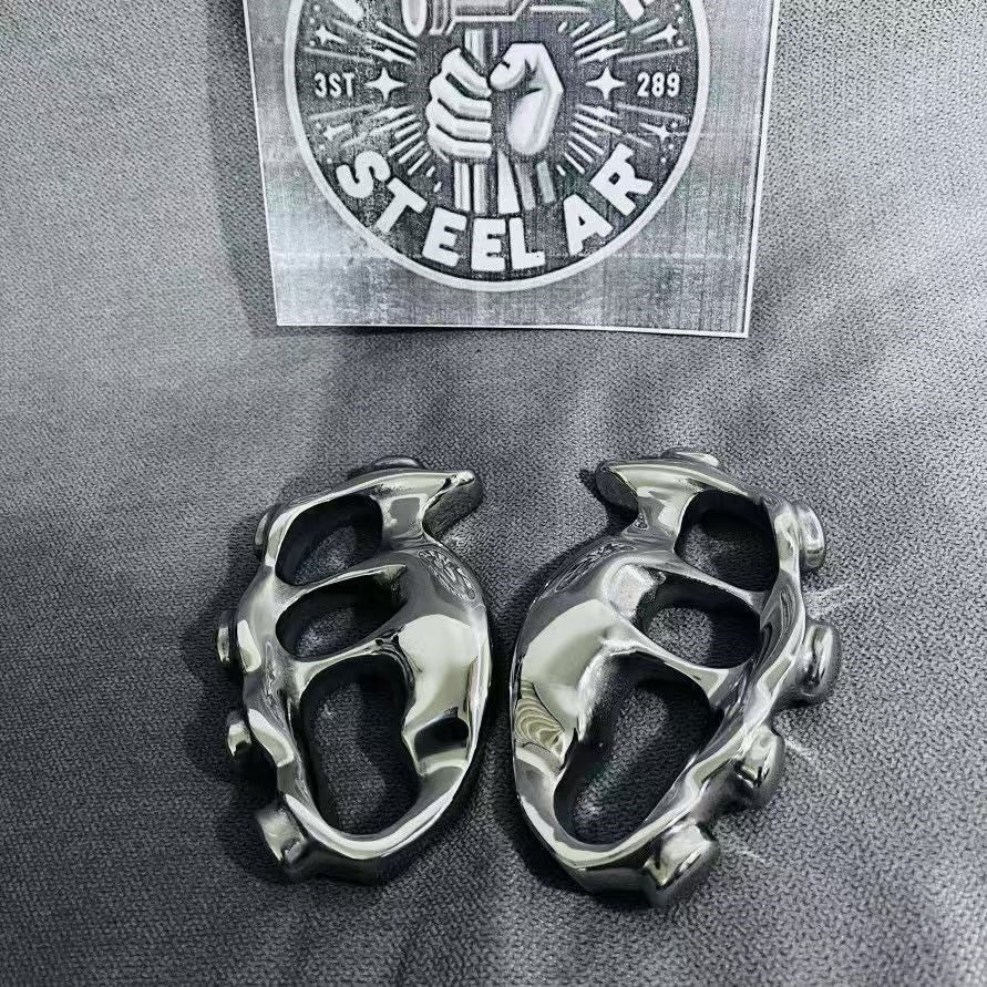 Handmade 304 Stainless Steel Material Brass Knuckles  with High-gloss Polishing