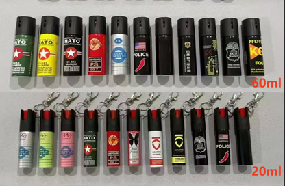 Pepper Sprays 20 ML-110 ML Pepper Fog Sprays Gel Spray