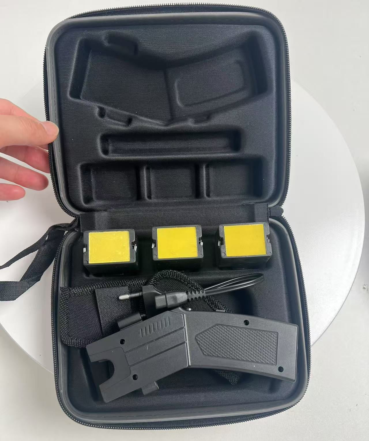 Taser Portable Electric Shock Function Rechargeable With With Aiming Laser