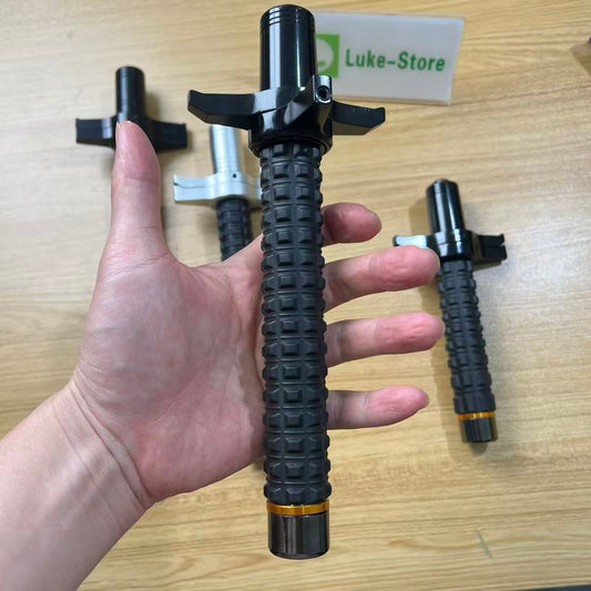 21-36 Inches Manual Telescopic Baton Portable Expandable Blocking Baton Self Defense Stick for Personal Protection