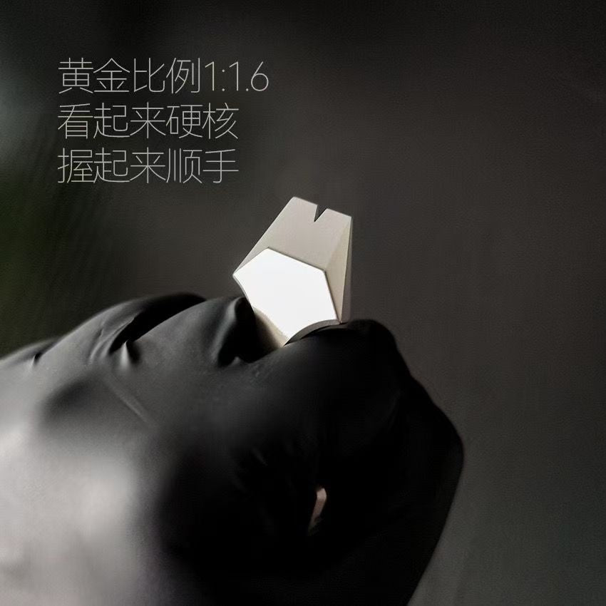TC4 Titanium Alloy Knuckle Dusters Solid EDC Alloy Knuckle Dusters