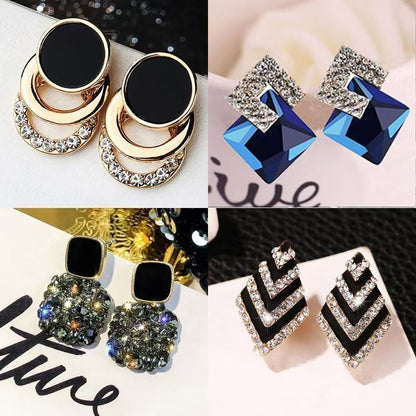 100 Pieces Earring jewelry wholesale Premium Earrings Wholesale Collection