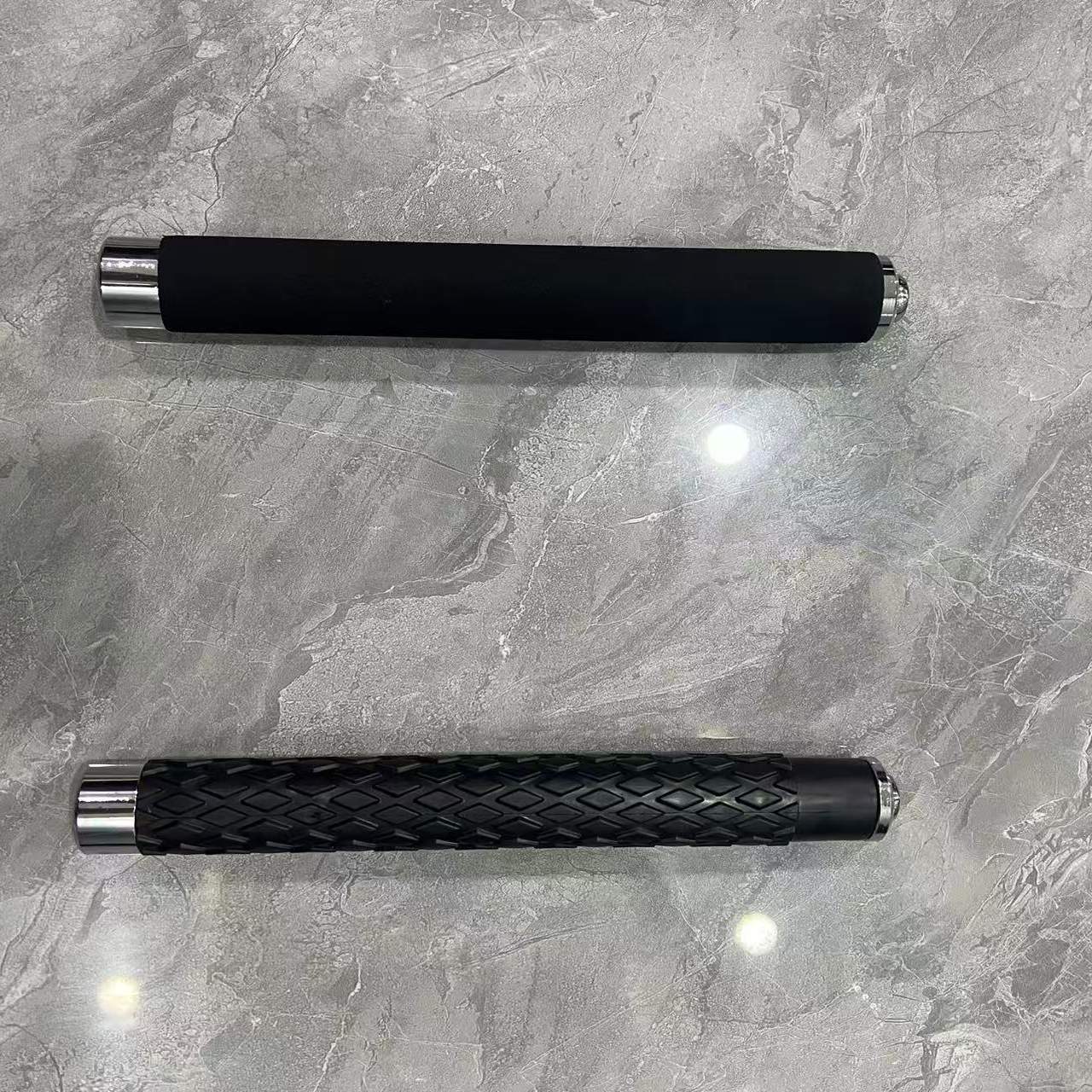26 Inch Manual Telescopic Baton Portable Expandable Baton Anti-Slip Self Defense Stick for Personal Protection