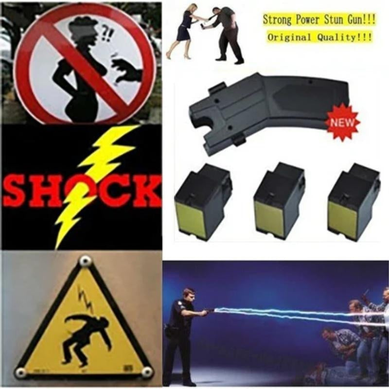 Taser Portable Electric Shock Function Rechargeable With With Aiming Laser