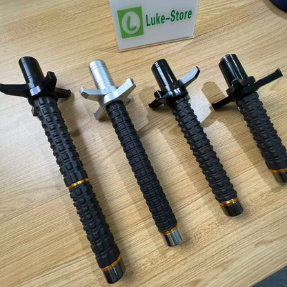 21-36 Inches Manual Telescopic Baton Portable Expandable Blocking Baton Self Defense Stick for Personal Protection